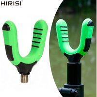 Hirisi Anti-Slip Rubber Rod Rest Head With 3/8 Inch Thread Fit Rod Pod Bank Stick Buzz Bar Carp Fishing Pole Support Accessories