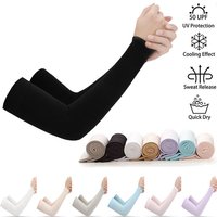 AliExpress NONE 2Pcs Arm Sleeves Warmers Sports Sleeve Sun UV Protection Hand Cover Summer Cooling Warmer Running Fishing Cycling Arm Cover