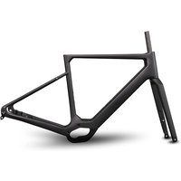 AliExpress ICAN Lightweight Carbon Gravel E-Bike Frame EG03 Fit Bafang M820 High Quality Full Carbon Toray T700 Electric Bicycle Frameset