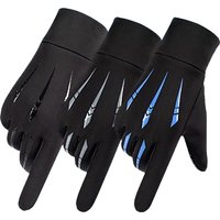 Winter Gloves Men Cycling Bike Women Thermal Fleece Cold Wind Waterproof TouchScreen Bicycle Warm Outdoor Running Skiing Mitten