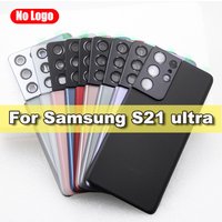Back Cover For Samsung Galaxy S21 ultra G998 G998U/B Back Door Replacement Hard Battery Case Rear Housing Cover With Adhesive