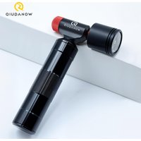 CO2 Bike Air Pump with Barometer Portable Quick Tire Inflator for MTB Road Bike Schrader Presta Valve Bicycle Accessories