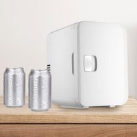 6L USB Fridge Personal Makeup Cooler and Warmer 10x9.4x7inch Small Electric Cooler for Home Office Dorm Multifunctional Durable