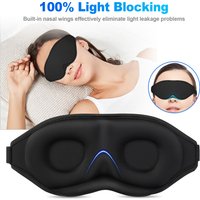 3D Sleeping Eye Mask Travel Rest Aid Eye Cover Patch Paded Soft Sleeping Mask Blindfold Eye Relax Massager