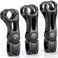 AliExpress GIYO MTB Handlebar Stem Hollow Design Aluminum Alloy Bike Stem Adjustable -85° To 85° For MTB Road Bike 110mm / 125mm /140mm