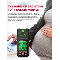 HT627 EMF Meter 3 in 1 Professional Electromagnetic Field Radiation Detector Handheld Portable Radio Frequency Field Tester