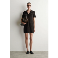 XIMIAN APPAREL 2026 YAZHIMEI traf cos spring new style of Women's Casual Standard style dark brown pocket knitted short skirt