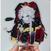 Anime The Freak Circus Pierrot Acrylic Stand Model Exquisite Desktop Decoration Gift