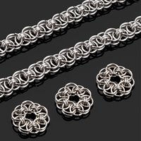 1 Meter Stainless Steel Handcrafted Circle Chain for Handmade Thick Large Chain DIY Jewelry Making Bracelet Necklace Chain