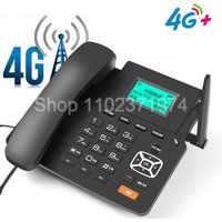 4G WIFI Wireless Fixed Phone GSM SIM Card Desktop Telephone With LCD Display Handsfree Call Recording for Office Home
