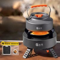 New Explorer Infrared Camping Stove 12800W Portable Gas Burner Windproof Electronic Ignition Outdoor Picnic Hiking Cooking Stove