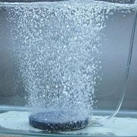 40mm Aquarium Air Bubble Stone Fish Tank Aerator Pond Pump Bubble Disk Air Pump Hydroponic Oxygen Plate for Fish Tank