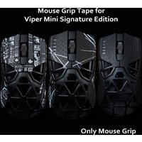 BTL Mouse Grip Tape Skate Lizard Skin Sticker For Razer Viper Minise Mini Signature Edition Non Slip Suck Sweat Pre Cut