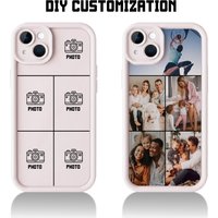Personalization Custom Photo Silicone Phone Case For iPhone 17 16 15 14 13 12 11 Pro Xs Max X XR Mini 16e 7 8 Plus SE 2020 2022
