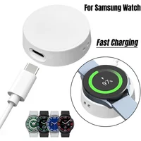 Portable Watch Wireless Charger Cable Type C Keychain for Samsung Galaxy Watch 7 6 5 Classic Pro 4 3 Active 2 Fast Charging Dock