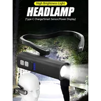 AliExpress KDULIT 2025 Ear Clip Headlamp– Bright LED Headlight, Rechargeable Waterproof Head Flashlight for Fishing Hiking Running Cycling Outdoor