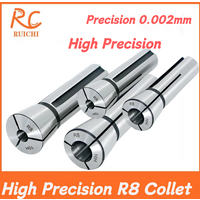 Outil de serrage de haute précision R8 pour machine de fraisage CNC, 3-20 mm, à ressort, métrique M12, pouce 7/16, pour porte-outil de fraisage CNC
