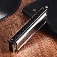 12-Hole Chromatic Harmonica 48-note C Harmonica Advanced Adult Child Student Beginner Instrument