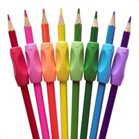 Silicone Pencil Holders for Kids Handwriting, Toddler Gel Pencil Cushion Grippers, Triangle Pen Grips for Adults Writing Aid, Cl
