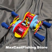 TEBEN Linglong DC Reel Auto Charge Electronic Brake 5+1BB Baitcast Reel for Freshwater Micro Jigging