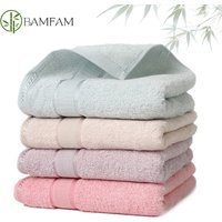 High Quality Bamboo Fiber Thickened Adult Towels Soft And Absorbent Sport Towels For Both Men Women Hand Shower Face Towel