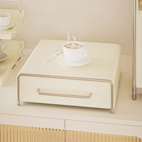 Capsule Coffee Display Rack Storage Drawer for Bar,Kitchen, Cabinets Tea Bag Storage Box Coffee Machine Base Drawer Shelves