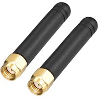2.4GHz 5.8GHz Dual Band WiFi Antenna 3dbi Rubber Antennae RP SMA Connector for USB Adapter Network Router Mini PCI Card Camera