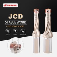 JCD Crown Drill Bit Violent Drilling Tool Holder 3D/5D/8D Deep Hole Extended Internal Cold Water Jet Shovel Drilling Tool Holder