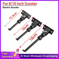 Foot Support For 10/8Inch Electric Scooter Aluminum Alloy Side Foot Parking Rack Extended Parking Bracket Scooter Accessory