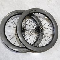 AliExpress NONE Unionjack carbon wheelset 7speed for brompton Cline Pline Tline rim ultralight carbon wheel ceramic hub