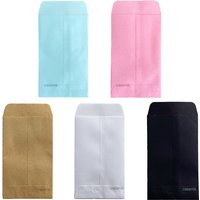 6x10cm Pink Blue Pouch Paper Bag Gift Boy Girl Decoration Packaging Cute Candy Baby Shower Guest Small Mini Kraft Craft Brown