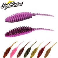 Supercontinent CHORO Small soft bait tail 50mm Artificial Pesca Leurre Souple Fishing Lures