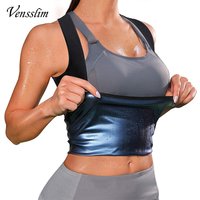 Sauna Weste für Frauen Wärme Trapping Schweiß Abnehmen Taille Trainer Tank Tops Gewichtsverlust Workout Body Shaper Kleidung Anzüge