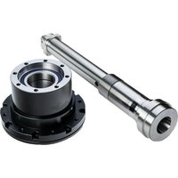 High Precision BT30 BT40 Stainless Steel Spindle Assembly 2 Micron Concentricity CNC Machining Drilled Shaft Fittings