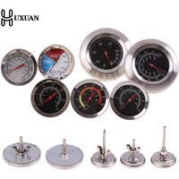 Therye.com en acier inoxydable pour barbecue, barbecue, gril fumoir, jauge de température, 50-800, Leuven Fahrenheit, 10-400/50-350/50-500, Leuven Celsius