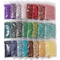 AliExpress NONE Gravel Crystals Chip Natural Stone Quartz Agate Healing Energy Minerals Tumbled Gemstone Specimen Aquarium Home Decor DIY Crafts
