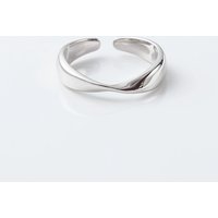 925 Silver Irregular Rings For Women Wedding Luxury Jewelry Accessories and Money 925 Jewellery