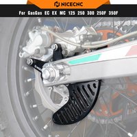 NICECNC For GasGas EC 300 EC 250 2021-2025 Dual Calipers Bracket Disc Guard For KTM EXC 300 EXC-F 350 SXF 450 Husqvarna FE 450