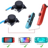 2pcs Replacement Joystick For Switch Original 3D Joystick Analog Thumb Stick For Switch Lite OLED Joycon Controller Repair Tools