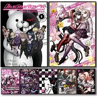 Anime Movie D-DanGanRonpAS Poster Decorative Wall Art Stickers Mural Photo Print for Home Living Room Hallway Decor