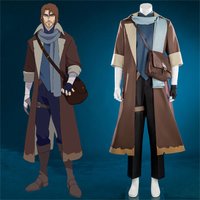 Game Caleb Widogast Cosplay The Mighty Nein Costume Men Uniform Suits Halloween Christmas Carnival Outfits