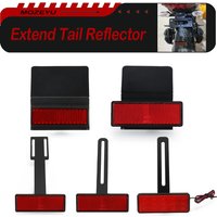 License Plate Holder Parts Extend Tail Reflector Turn Signal Led License Light Parts Motorcycle Fender Eliminator Accessories