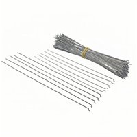 20pcs Reusable Z-type Steering Gear Lever Metal Dia 1.2mm Pull Rod RC Plane Accessories Length 20cm Servo Lever