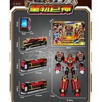 Metal Carbot Triple Track Giant God Transformation Robot Season 3 Mechaincal Vehicles Combined Deformable Action Figure Toy