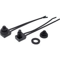 2Pcs KP107S IP67 Waterproof Push Button On-Off Switch NC NO Auto-Lock ZE-107S Self-Locking Switchs Press Type