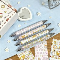 Rilakkuma Gel Pen Kawaii Relax Bear Sign Pen Anime Cartoon Pencil Student School Supplies Kid Writing Stationery Office Supplies