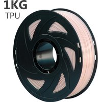 1.75mm 3D Printer Flexible Filament TPU Skin Color Black Elastic Flexible Rubber Material Roll Flex Vacuum Packaging 200g 500g