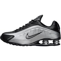 POIZON Nike Shox R4 Classic And Versatile Running Shoes Unisex Silver