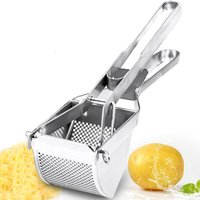 1pc Potato Ricer,multifunction Stainless Steel Potato Masher Ergonomic Comfort Grip, Extra LargeCapacity