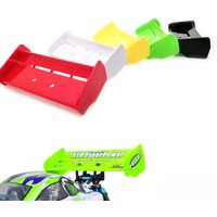 1Pcs 1/10 RC Rear Spoiler Tail Wing, Soft Plastic Flexible & Durable, for HSP 94106 94107 94166 Off-Road Buggy Truck Car S279